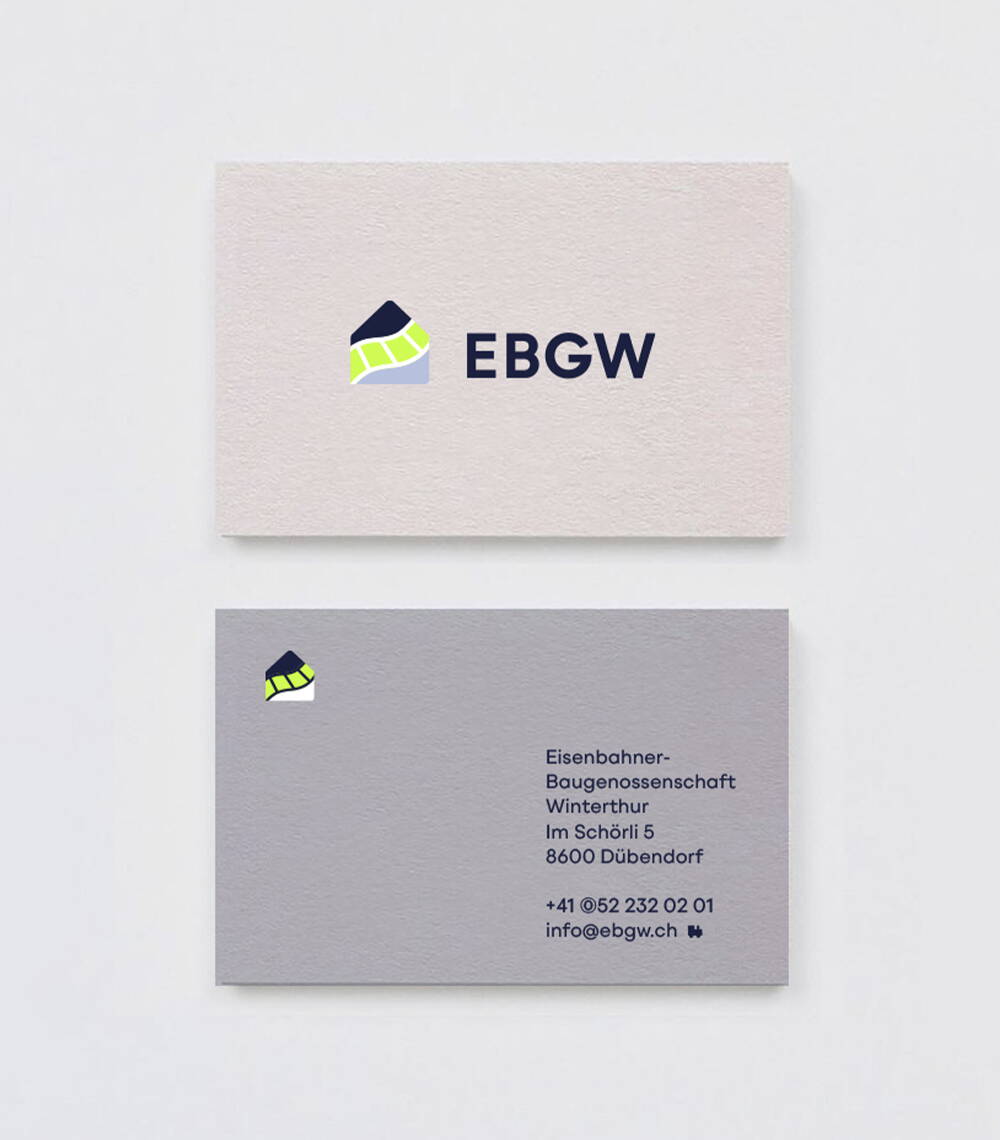 EBGW: Geschäftsbericht, Layout, Editorial Design, Grafikdesign und Branding von deiner Grafikagentur in Winterthur.