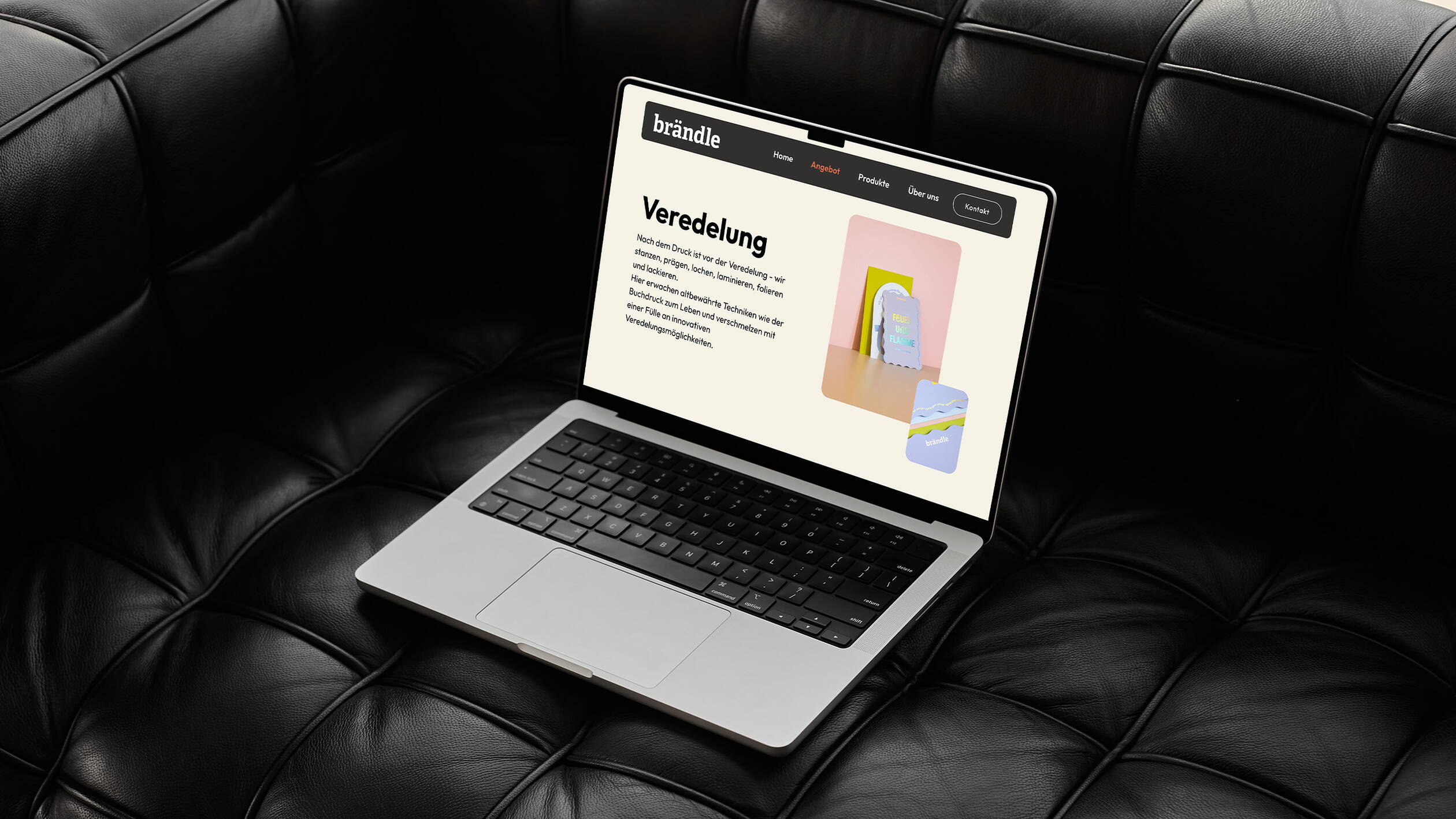 Brändle Druck AG –  Bildwelt und Videokonzept für Webdesign von deiner Grafik und Webagentur in Winterthur und Zürich.