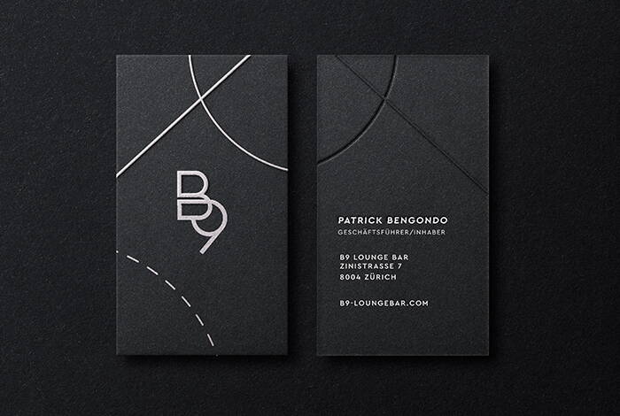 B9 Club: Corporate Identity, Branding und Webdesign von deiner Grafik und Webagentur in Winterthur.