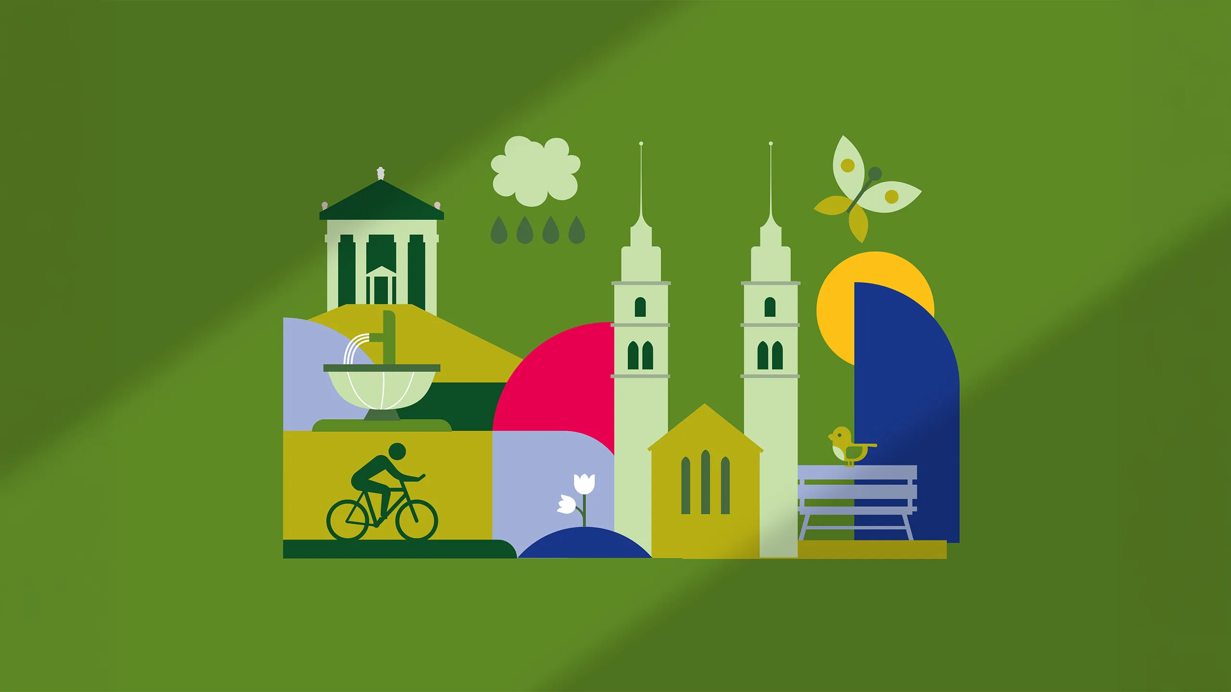 Branding Konzept für den Umwelt und Gesundheitsschutz der Stadt Winterthru. 