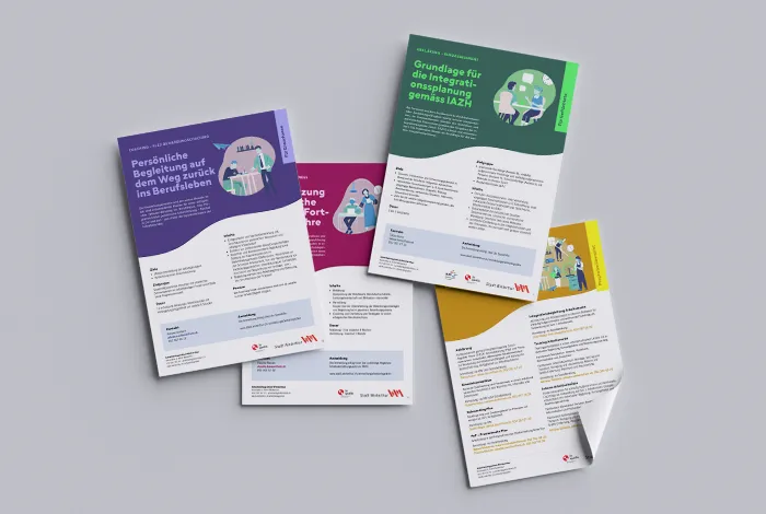 Posterprint: Grosse Ideen. Grosse Resultate. Kampagne und Motion Design von deiner Grafik-Agentur in Winterthur.